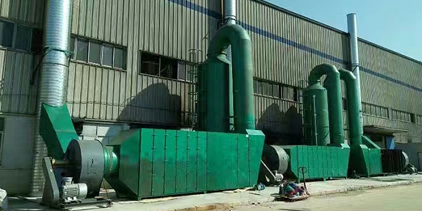 塑胶厂废气处理设计方案活性碳吸附处理